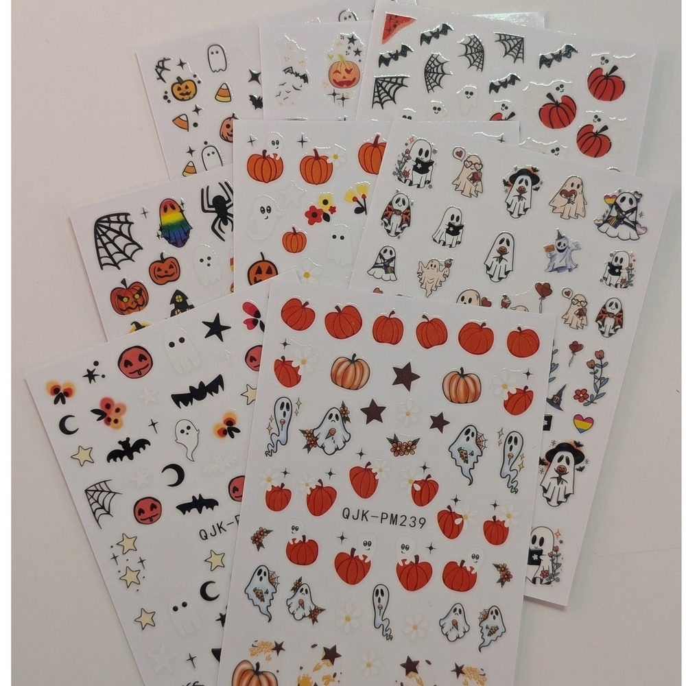 Halloween Nail Art Stickers